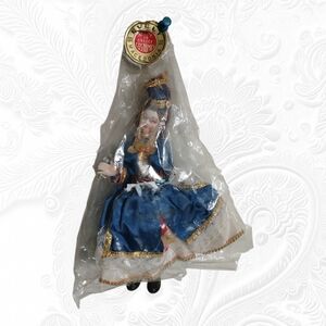 Vintage Handmade Ornament Evelt Macedonia Dancer Made in Greece